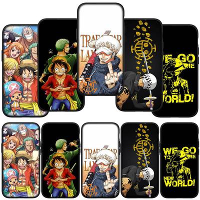 Für Samsung Galaxy S24 S23 iPhone 16 15 14 Xiaomi Redmi Note 13 12 11 8Plus 9 Pro Max X XR Handyhülle Anime Trafalgar Law Luffy One Piece OPPO Huawei