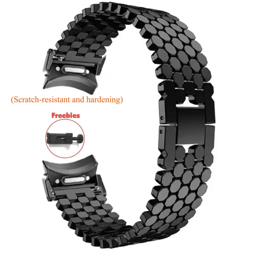 Stainless Steel Strap For Samsung Galaxy Watch 8 Classic 46mm 40mm 44mm Metal Watchband Bracelet Correa For Galaxy Ultra 2025 Watch 7/6/5/4 Band