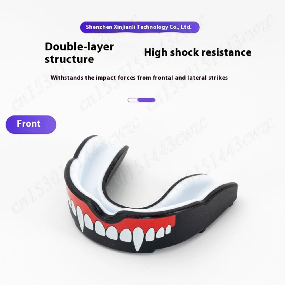 Professional Boxing Sports Mouth Guard Mma Muay Thai Training Tooth Protection Case EVA Fighting Mouthguard For Boxing Sporter