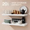 Floating Design Wall Mounted Bookshelf Wall Mounted Display Stand  Bathroom