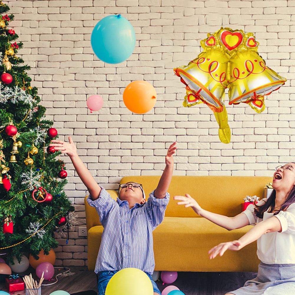 

Christmas Cartoon Balloons Festive Shaped Balloon Santa Claus for Home g