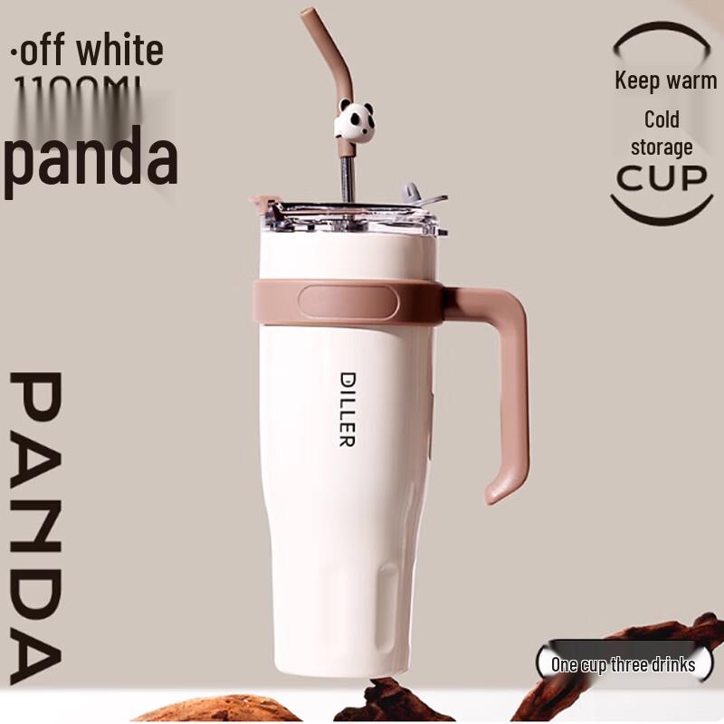 Diller 1100ML Stainless Steel Insulated Tumbler with Straw