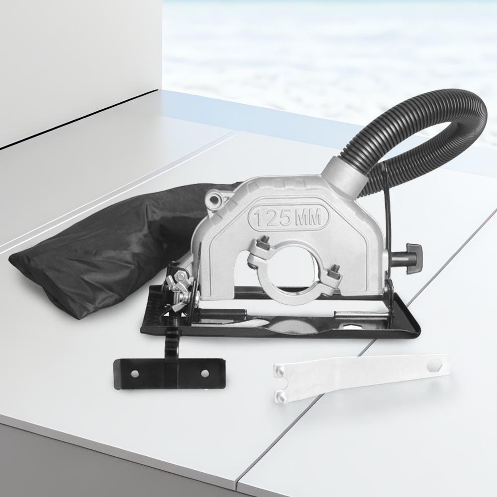 Angle Grinder Bracket Dust Free Fixed Grinder Holder Angle Grinder To Cutting Machine Bracket for for Up To 125mm Angle Grinder