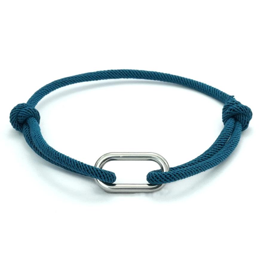 

Noter New Modern Man Bracelet Stainless Steel Buckle 9 Colors Available Handmade Braided String Braslet Adjustable Unfading павлин голубой