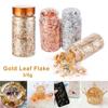 Jewelry Making Tool Art Decoration Filling Materials Gold Leaf Flake Gold Foil Resin Mold Fillings