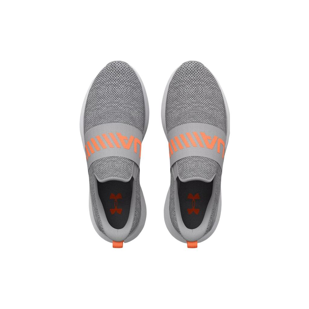 Under Armour Surge 3 Slip Mod Grey Orange Blast Men Sneakers 3026506-102