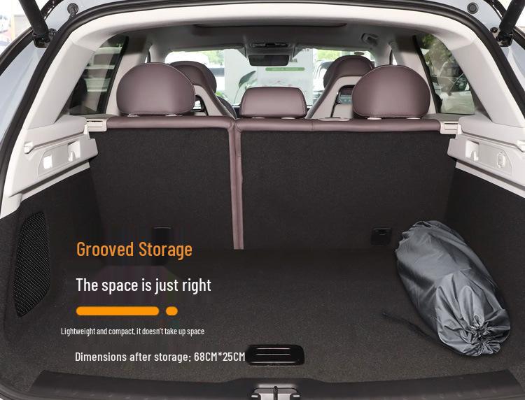 Leapmotor C11 Automatická nafukovací matrace do auta - Podložka na spaní do kufru a vzduchový polštář na zadní sedadlo