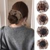 Lazy Style Bun Headband Hair Clip Wig Hair Accessory Headband Braided Hair Synthetic Wig Naturally Suitable for Daily Gatherings