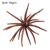 10Pcs TPE Sea Urchin Fishing Lures 4/7cm Soft Silicone Lifelike Baits for Saltwater Bream Offshore Fishing