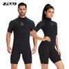 Muta Shorty in Neoprene da 3 mm Uomo Donna Calda Muta da Immersione Snorkeling Surf Sport Acquatici
