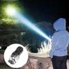 Rechargeable LED Strong Light Flashlight - Multi-functional Cap Clip Mini Torch Long Range Portable for Outdoor & Home Use