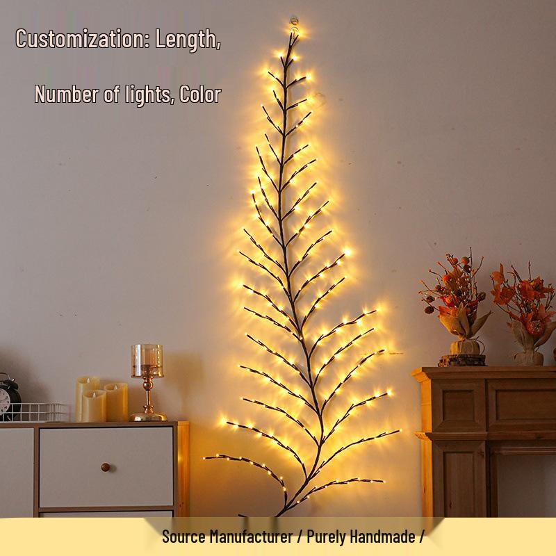 LED Decorative Leaf String Lights: Living Room, Christmas, Tree & Vine Lighting US Standard
