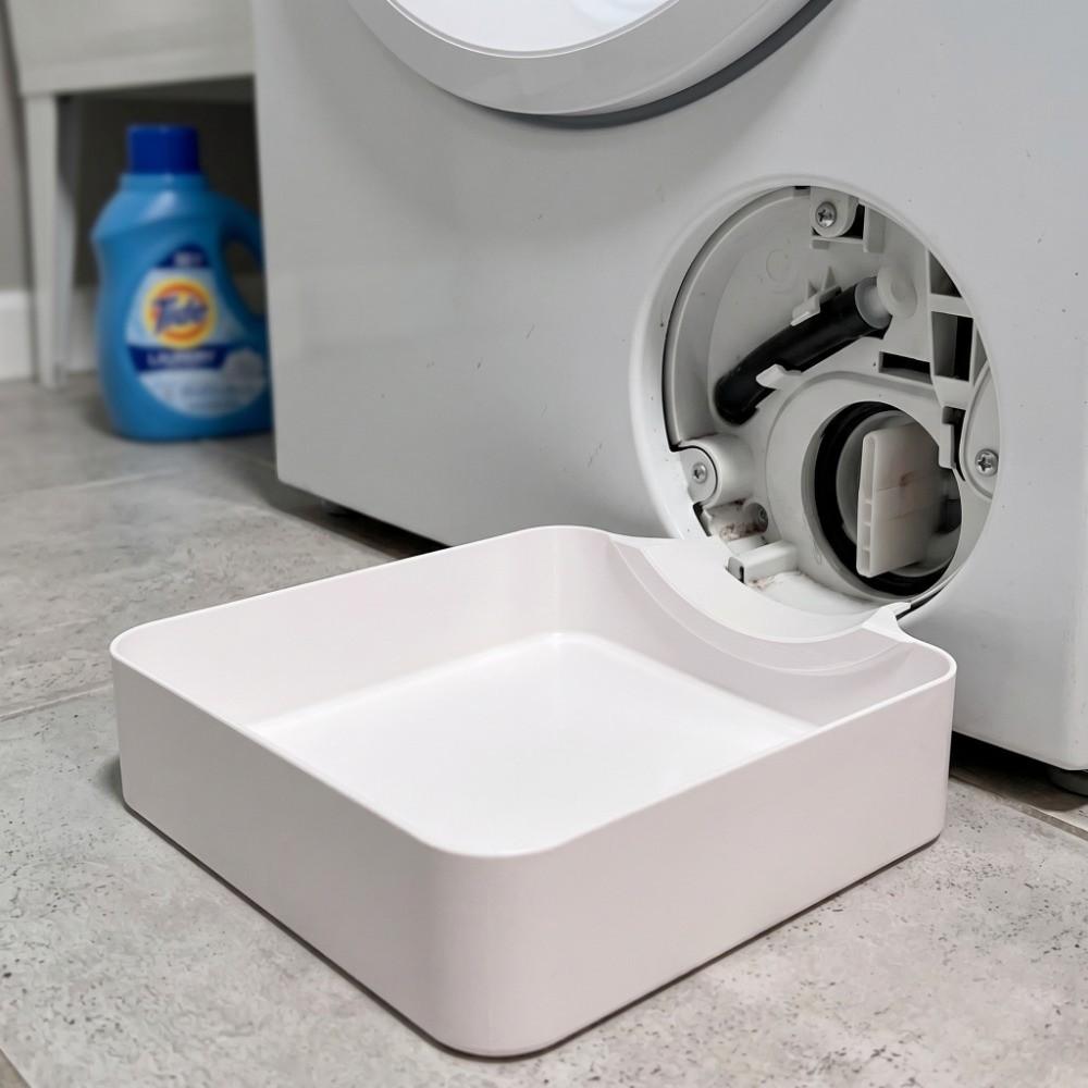 Clean Washer Filter Drip Tray for Fluff Filter Cleaning  Drum Washing Machine