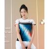 YONEX 243Ts028F White Women'S Line Gradient Gaming Wear