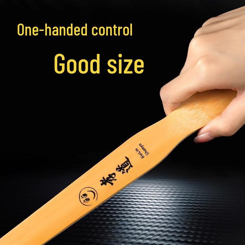 

Solid Wood Back Scratcher: Multifunctional Self-Help Tool for Relief and Comfort