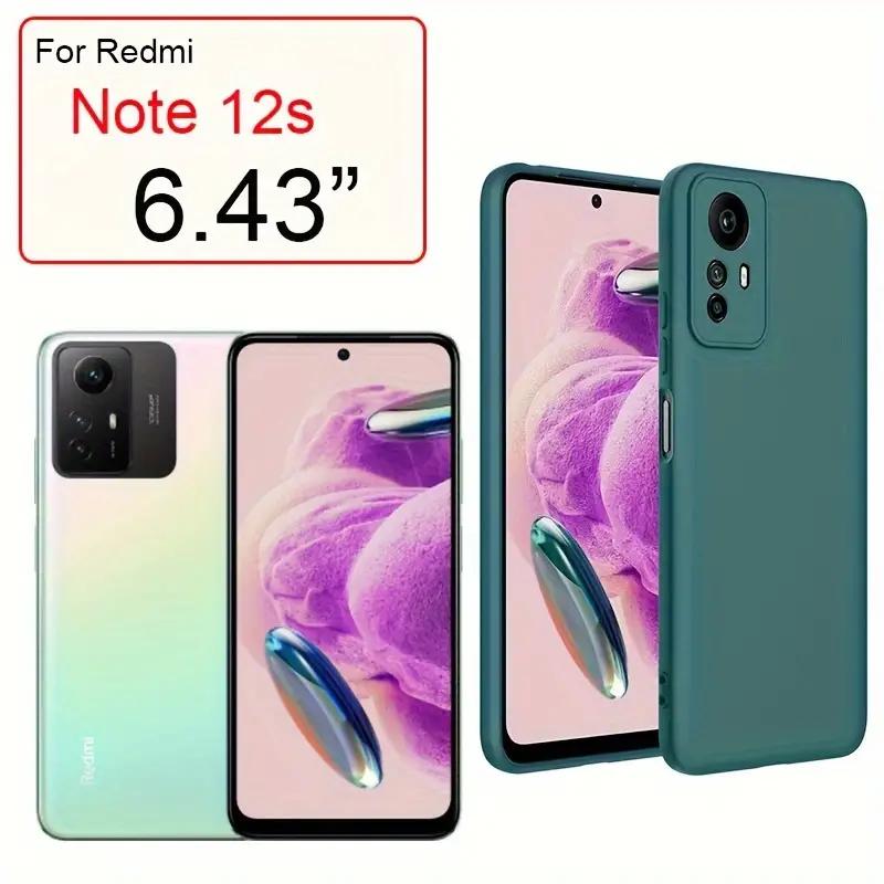 Liquid Silicone Case For Xiaomi Redmi 12 12C 13C Shockproof Case For Redmi Note 12 Pro Plus Note 12S 4G Note 12 5G 4G Note12 Pro+ 5G Phone Cover