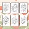 Women's Spiral Colouring Book - 30 Sheets 11.3x 8.3 inch, Stress Relief Colouring Book, Birthday Gift, Holiday Party Gift