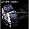 Forsining Men's Fashion Casual Simple Mechanical Movement Mechanical Watch
