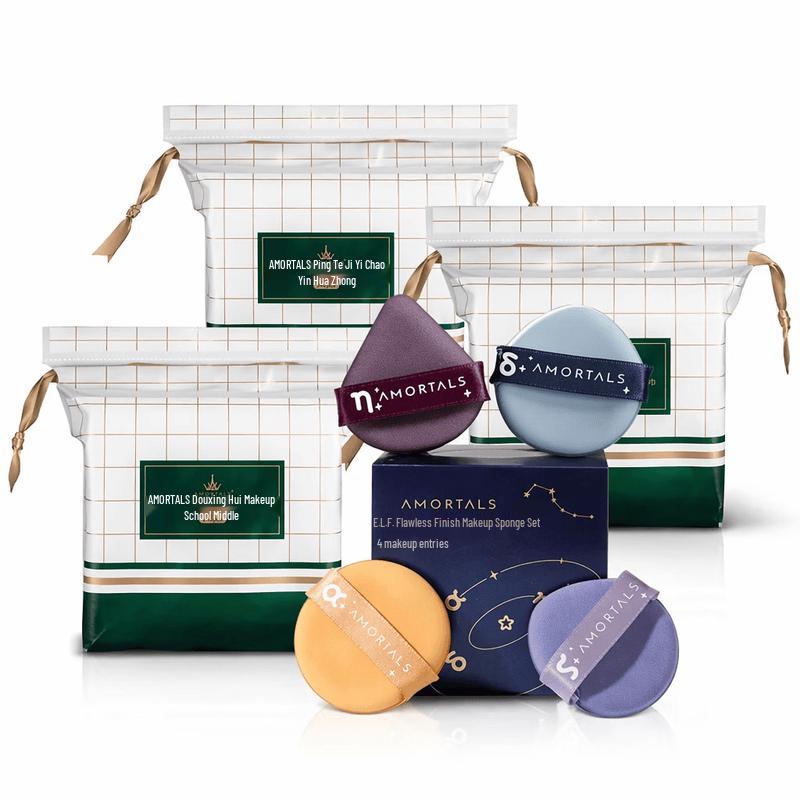 ERMUTAO Makeup Sponge & Cotton Pad Kit