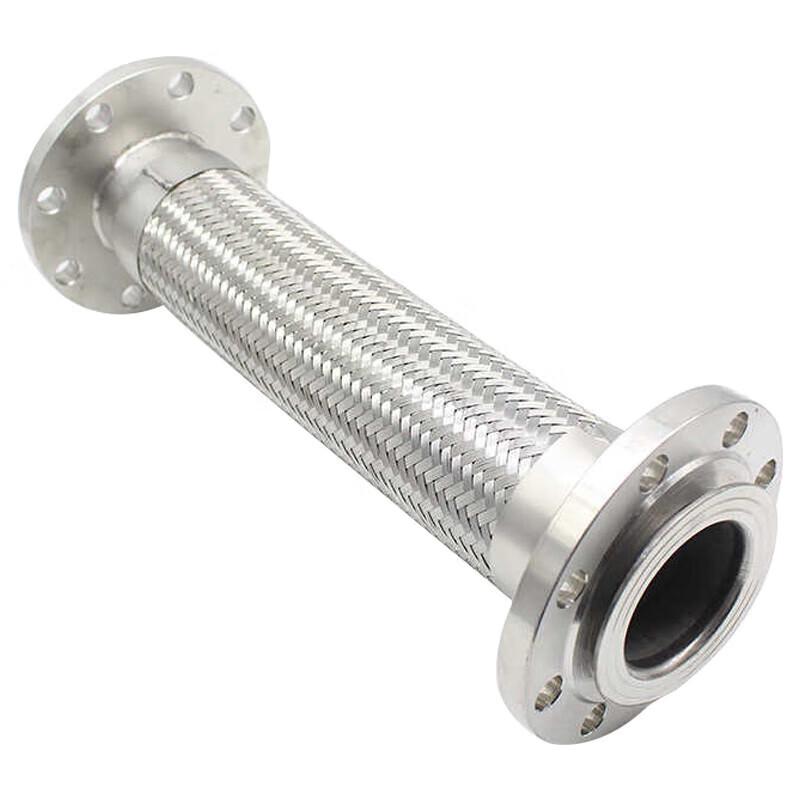 304 Paslanmaz Çelik Flanşlı Esnek Metal Hortum