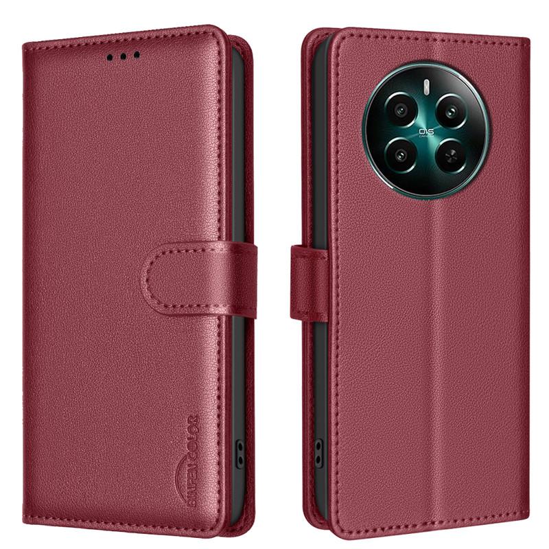 Wallet Flip Case For Realme 14X 5G Cover Cases For OPPO Realme 13 12X 11X 12 Pro Plus 5G 4G Coque Leather Phone Protective Bags