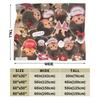 Cute Monchichis Blanket Quality Super Soft  Bedding Throws Winter Girls Boys Outdoor Pattern Bedspread