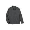 UNIQLO Solid Color Casual Jacket Shirt Men jackets Dark-Gray 451749-08