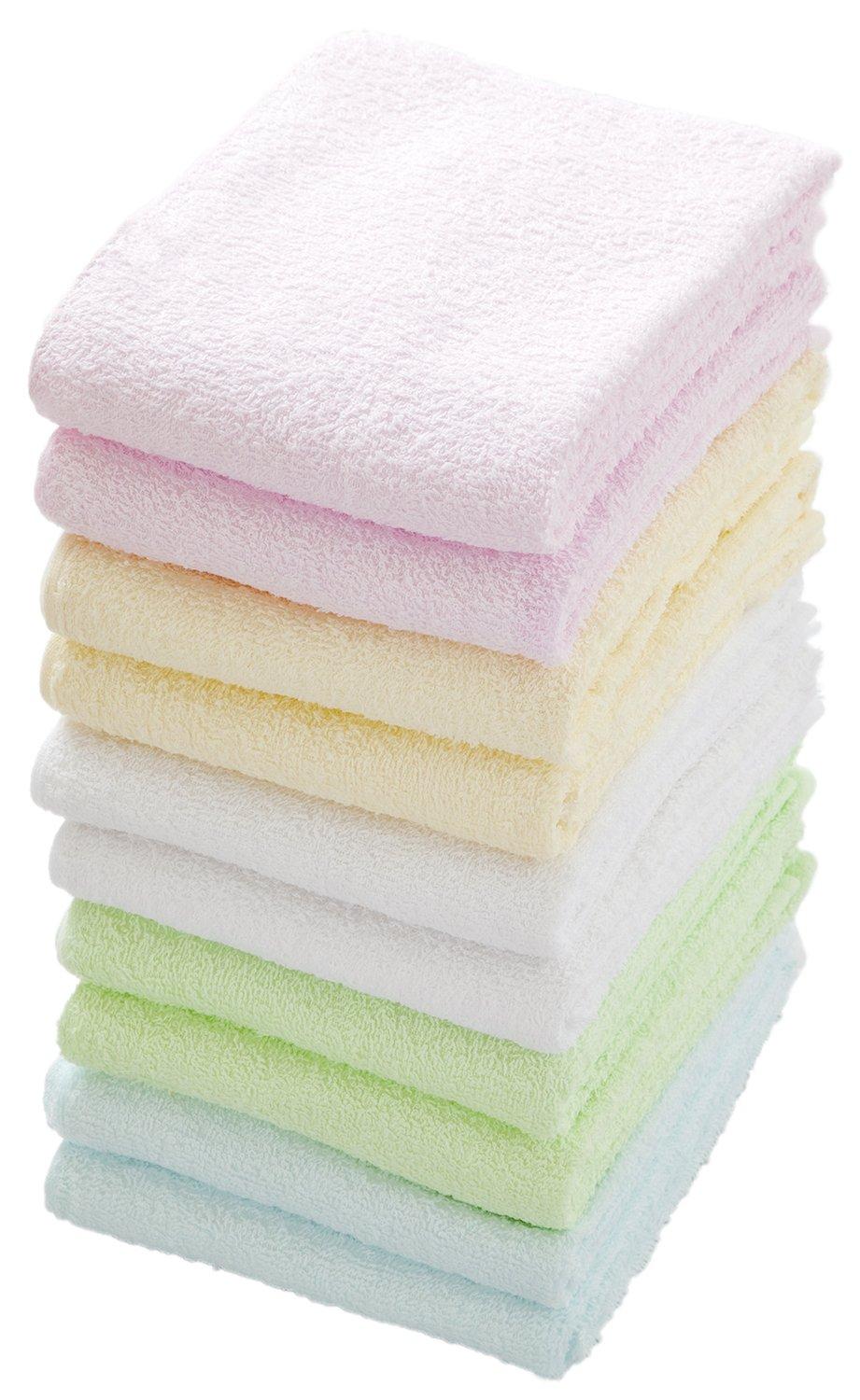 

Kosugizen Face Value Colored 2 of each in 5 34 x 80 Thin type that dries Great value in Set of 10 Towel, Towel, colors, cm, easily, bulk, SV-770-10