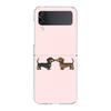 Dachshund Sausage Dog Phone Case For Samsung Galaxy Z Flip 3 4 5 6 Fold High Hard Shell For Galaxy Z Flip 3 5 6 Clear Cover