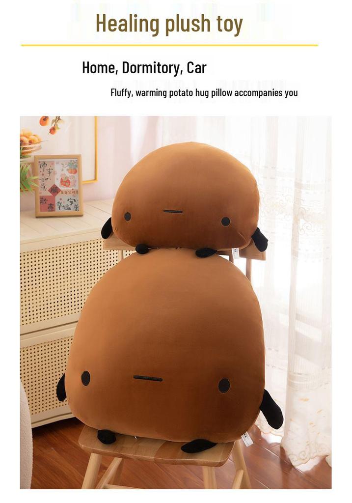 Cute Potato Doll Hug Pillow & Hand Warmer