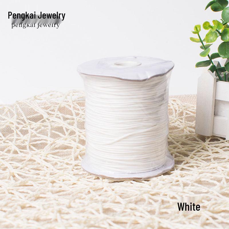 Colored Waxed Cord for DIY Bracelet and Necklace Making