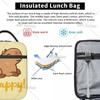 Niedliche fröhliche Capybara-Accessoires Isolierte Lunchtasche für Kinder Schule Brotdose Tragbar Neuankömmling Kühler Thermische Lunchbox