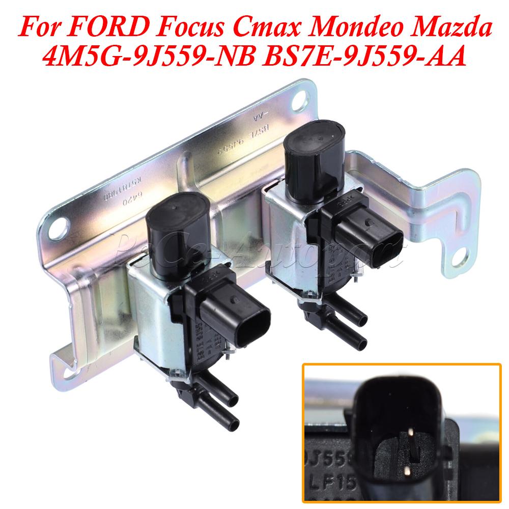 For FORD Focus Cmax Mondeo Mazda 3 5 6 CX7 Air Intake Manifold Vacuum Solenoid Valve 4M5G9J559NB 4M5G-9J559-NB BS7E-9J559-AA