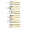 6-Pack GY6.35 LED Bulbs, 7W ACDC12V, 700lm, 360-Degree LED Cone Bulbs, for Pendant Lamps and Ceiling Lamps (Bright Light)