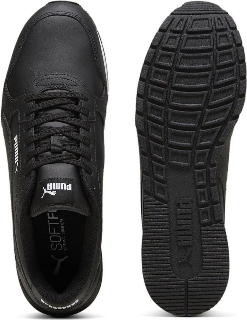 Puma ST Runner V4 Leather Sneakers Black/black/white