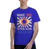 Rendi di Nuovo la Fantascienza del 1984 T-shirt Unisex Distopica 1984 George Orwell Maglietta Manica Corta Girocollo T-shirt Abbigliamento in Cotone
