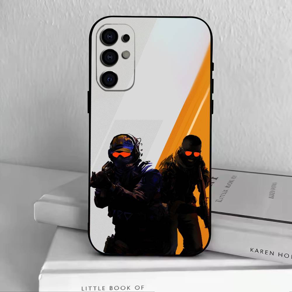 Game Counter Strike CS GO GO  Phone Case For Samsung S25,S24,S21,S22,S23,S30,Ultra,S20,Plus,Fe,Soft Silicone Black Cover