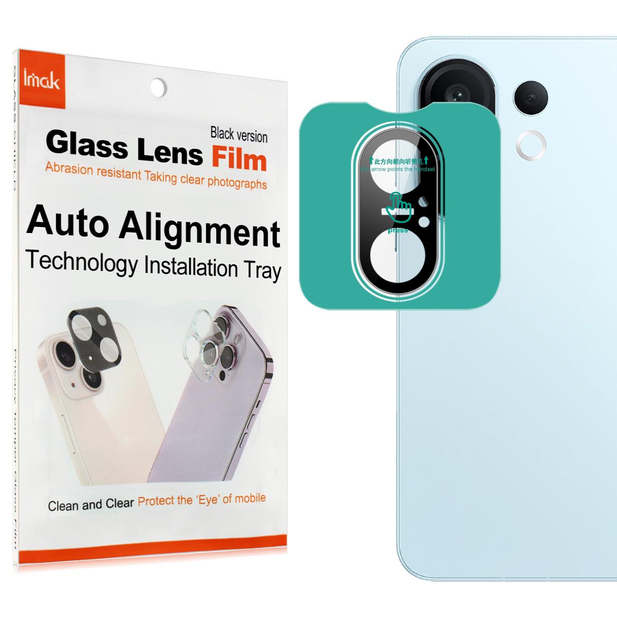 

Для Vivo S30 Pro Mini 5G Стекло IMAK Стекло высокой четкости Пленочный объектив Черная версия Vivo S30 Pro Mini 5G