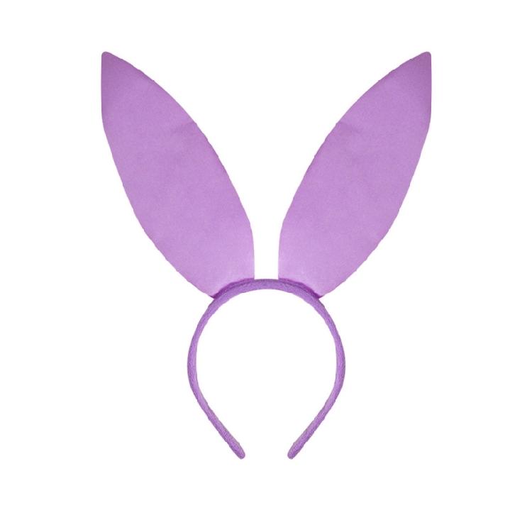 Frauen Mädchen Hasenohren Stirnband Kragen Fliege Manschette Häschen Schwanz Osterhasen Kostüm Set für Halloween Cosplay Party
