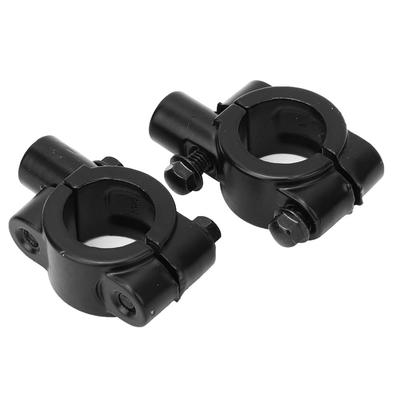 YFFSFDC Motorcycle Handle Mirror Holder 22mm Universal Mount Holder Adapter Clamp No Drilling Required