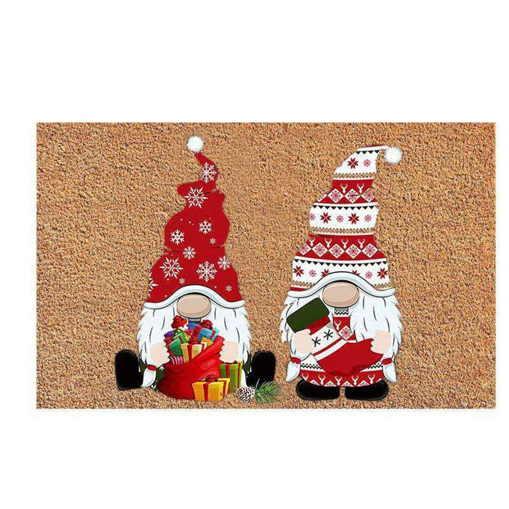 Mat Living Room Bedroom Xmas Home Decor Christmas Decoration Corridor Carpet Door Mat Hallway Mat