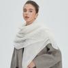 Luxuriöse Weiche Gestrickte Schals Hohl-Gestrickte Elegante Schal Wickel Schal für Damen Mode