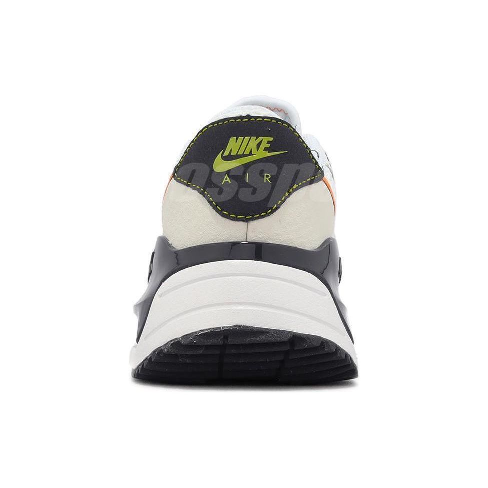 Nike Air Max SYSTM GS White Vivid Orange Kids Sneakers Sail DQ0284-109
