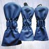 Navy Blue Golf Wood Headcover Set Clubs Cover Driver Fairway Wood 1,3,5 Covers