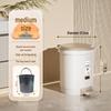 Chahua Round Foot Pedal Trash Can