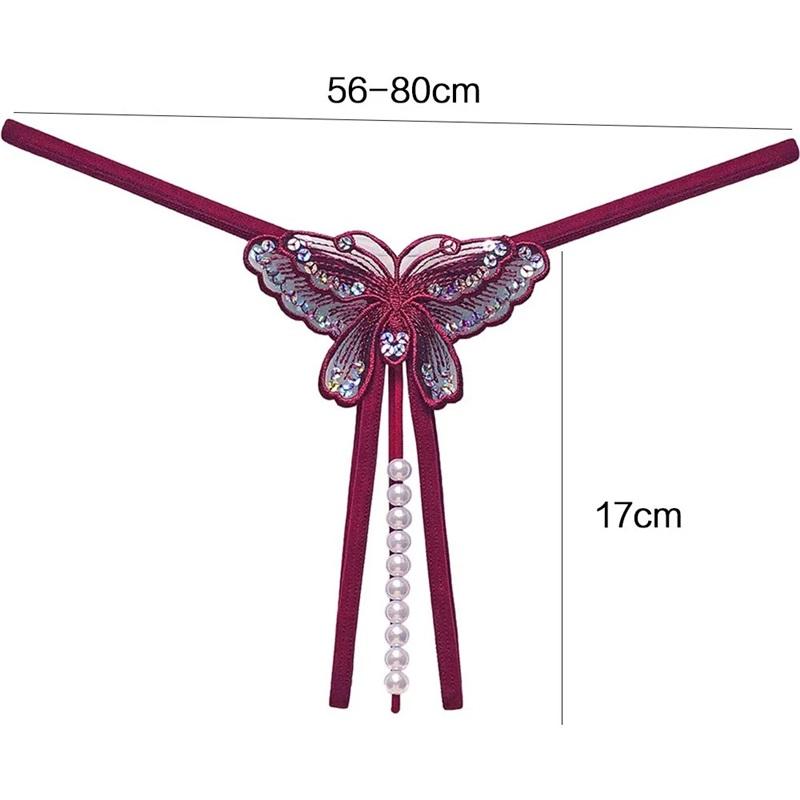 WAKEWAY Sexy Women Open File Lace G String Thongs Low Waist Seamless Female Underpants Comfortable Ladies Fun Underwear