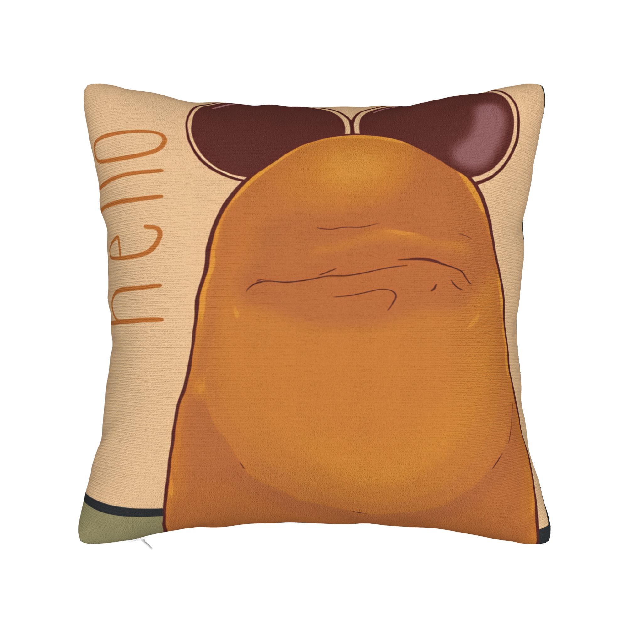 

Funny Robert Help Marcus The Worm Pillow Cover Cute Funny Pillow Case For Living Room Chair Comfy Pillowcases Gift 20x20Inch