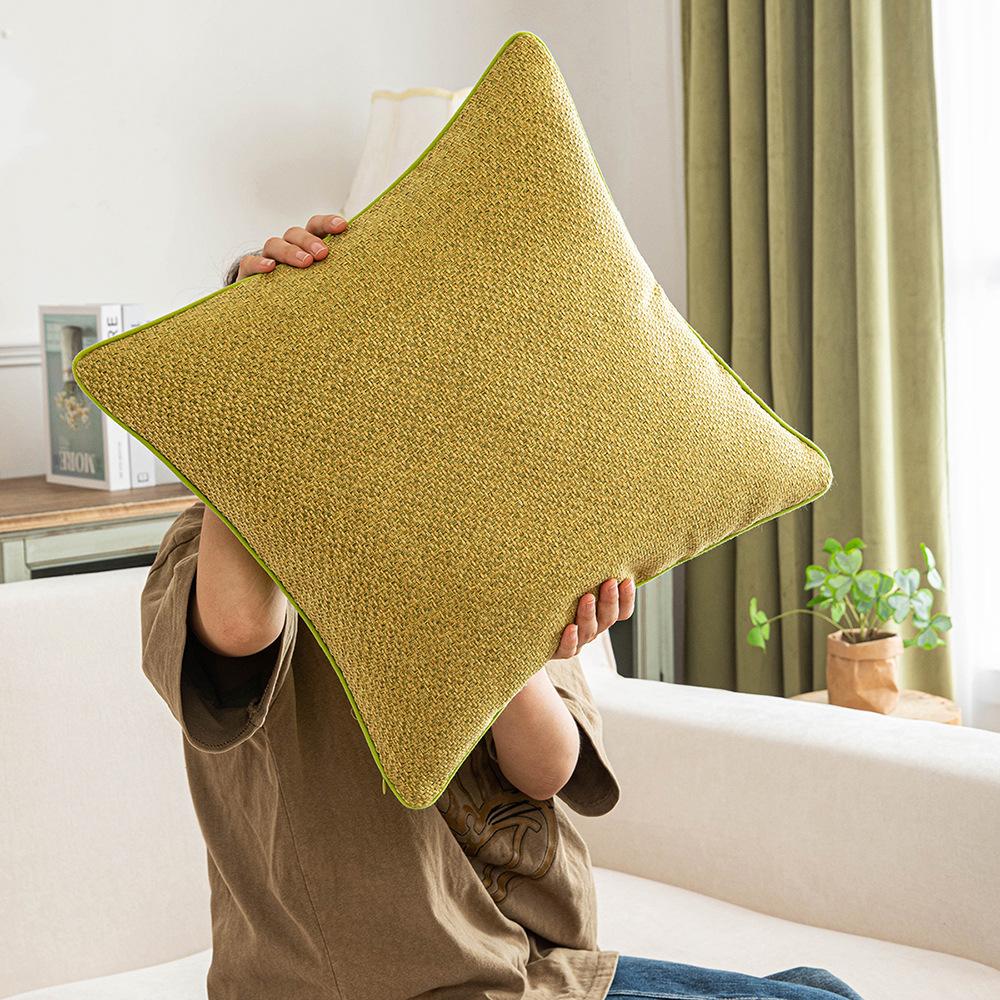 

Подушки серии «Авокадо» в скандинавском стиле, простые подушки для дивана в гостиную, зеленые прикроватные подушки для спальни, подушки для эркерного окна 45 * 45cm without core