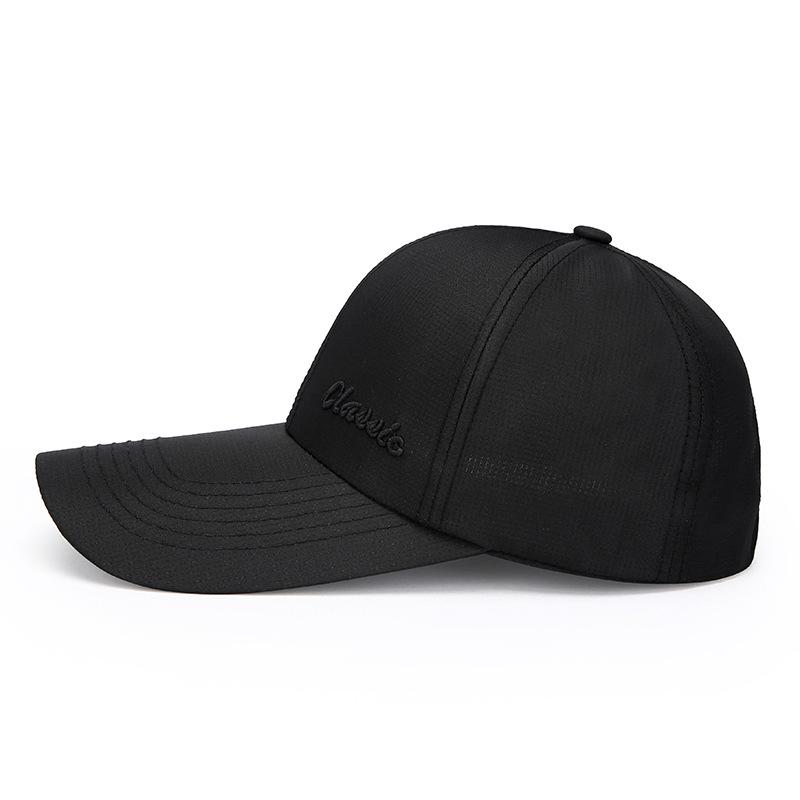 Spring Autumn Men's Embroidered Letter Baseball Cap Middle-Aged Sun Hat Outdoor Sports Visor Hats Fishing Hat Peak Cap