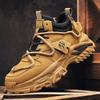 Martin Boots Men's Autumn 2024 High-top British Style Big Yellow Boots Men's Casual Kick Can't Be Rotten Medium-help Tooling Boots